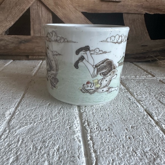 Vintage Tumbling Clown Mug ~ Otagiri (?) ~ Circus ~ Super Fun! (48) - Picture 2 of 9